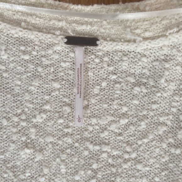 NEW Free People Found My Friend Cardi in Cream - Picture 9 of 10